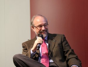 Jesús Zamora, en un momento de la presentación.