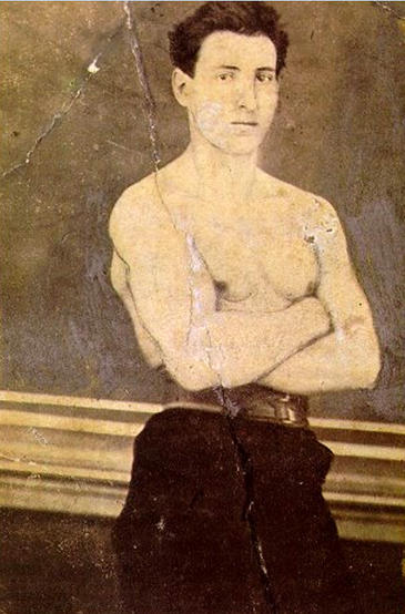 El joven Ramón y Cajal fue un culturista disciplinado. / André Puytorac.